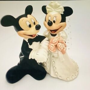 DISNEY MICKEY/MINNIE wedding topper